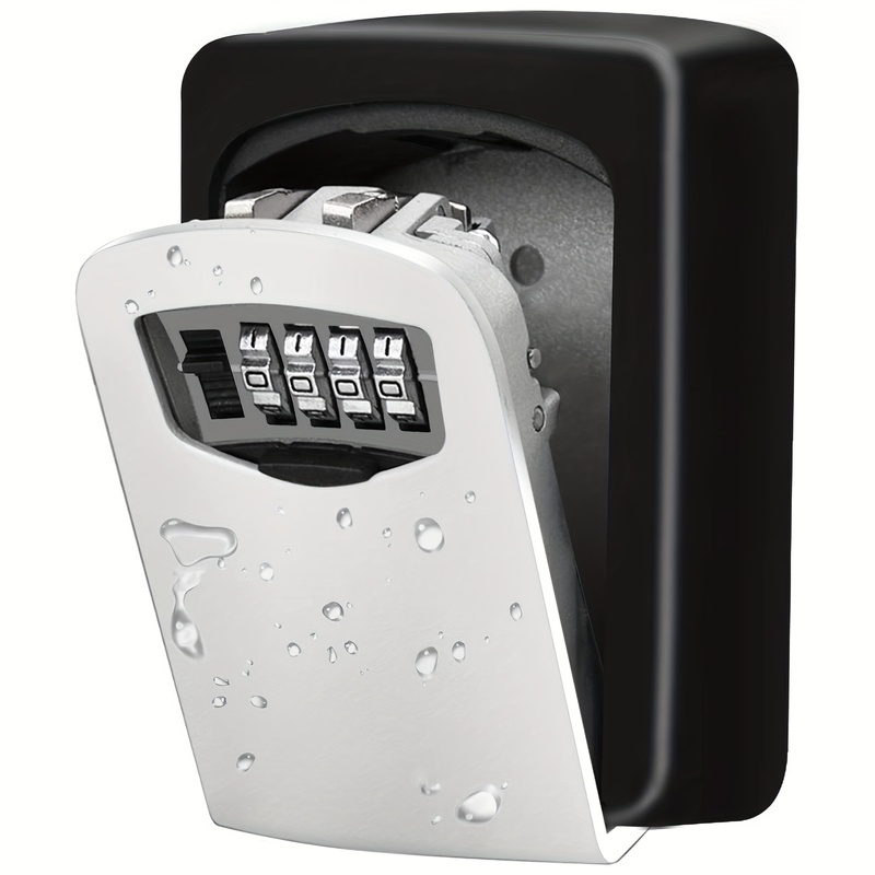 Home Office Box - Cassetta portachiavi a combinazione da parete,
