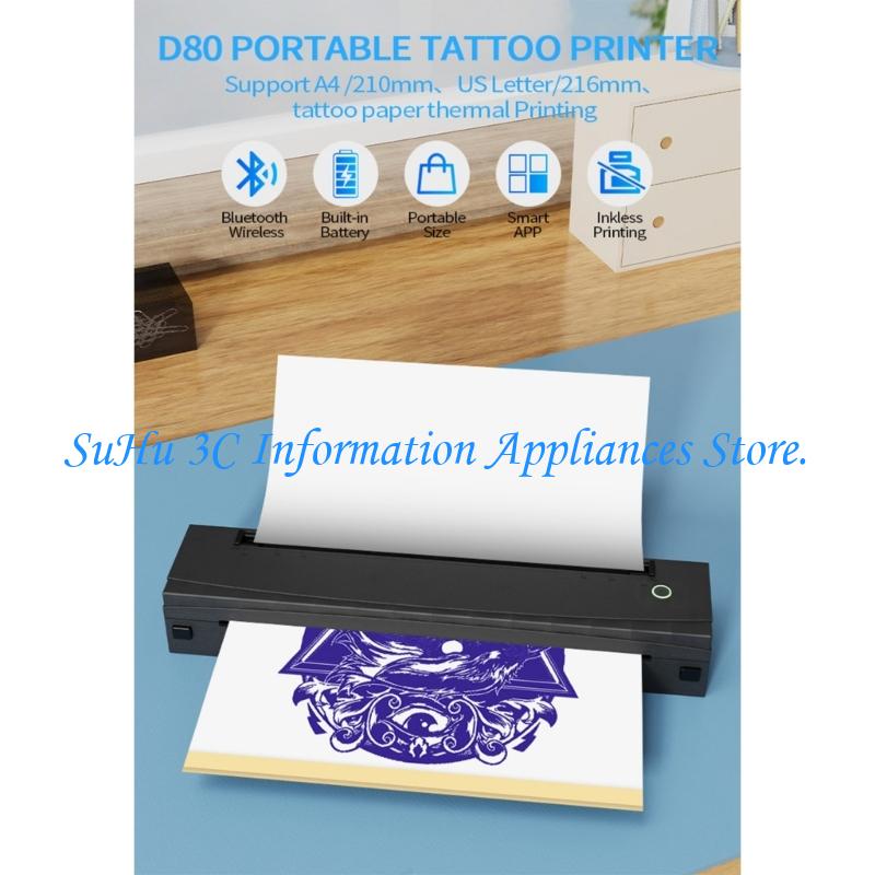 Laser Printer Home - Stampante termica portatile per tatuaggi facile