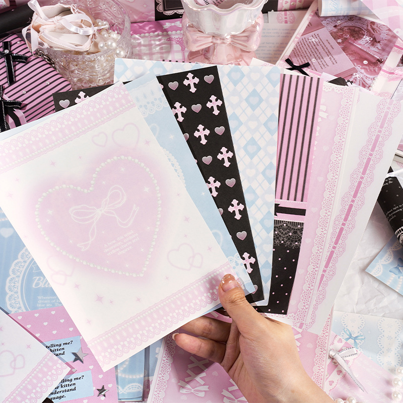 Home Office Login - 30 pezzi di carta decorativa vintage