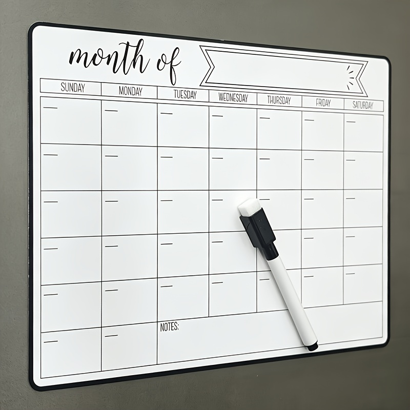 Magnetic Calendar Board - Set da 4 pezzi di magneti