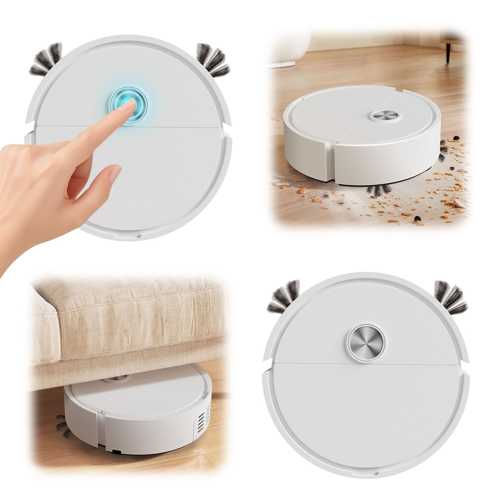 Home Office Box - Robot Aspirapolvere Intelligente 3 in 1