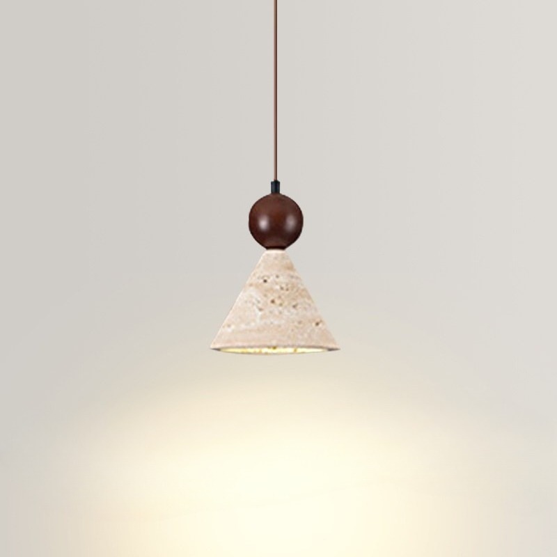 Home Office Japandi - Lampada a Sospensione Minimalista Japandi in