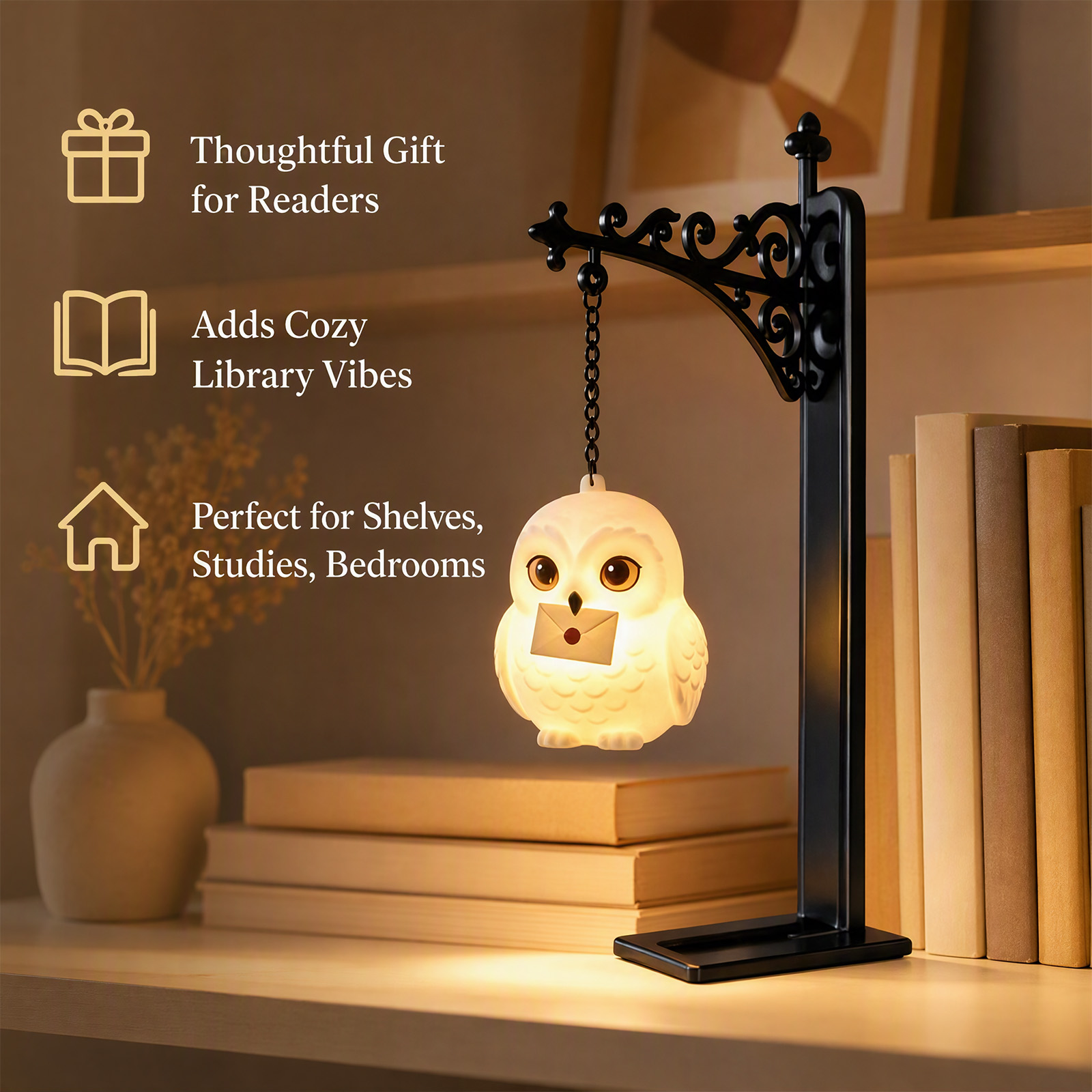 Mensola Sospesa Decorativa a F - Home Office And Library recensione e prezzo