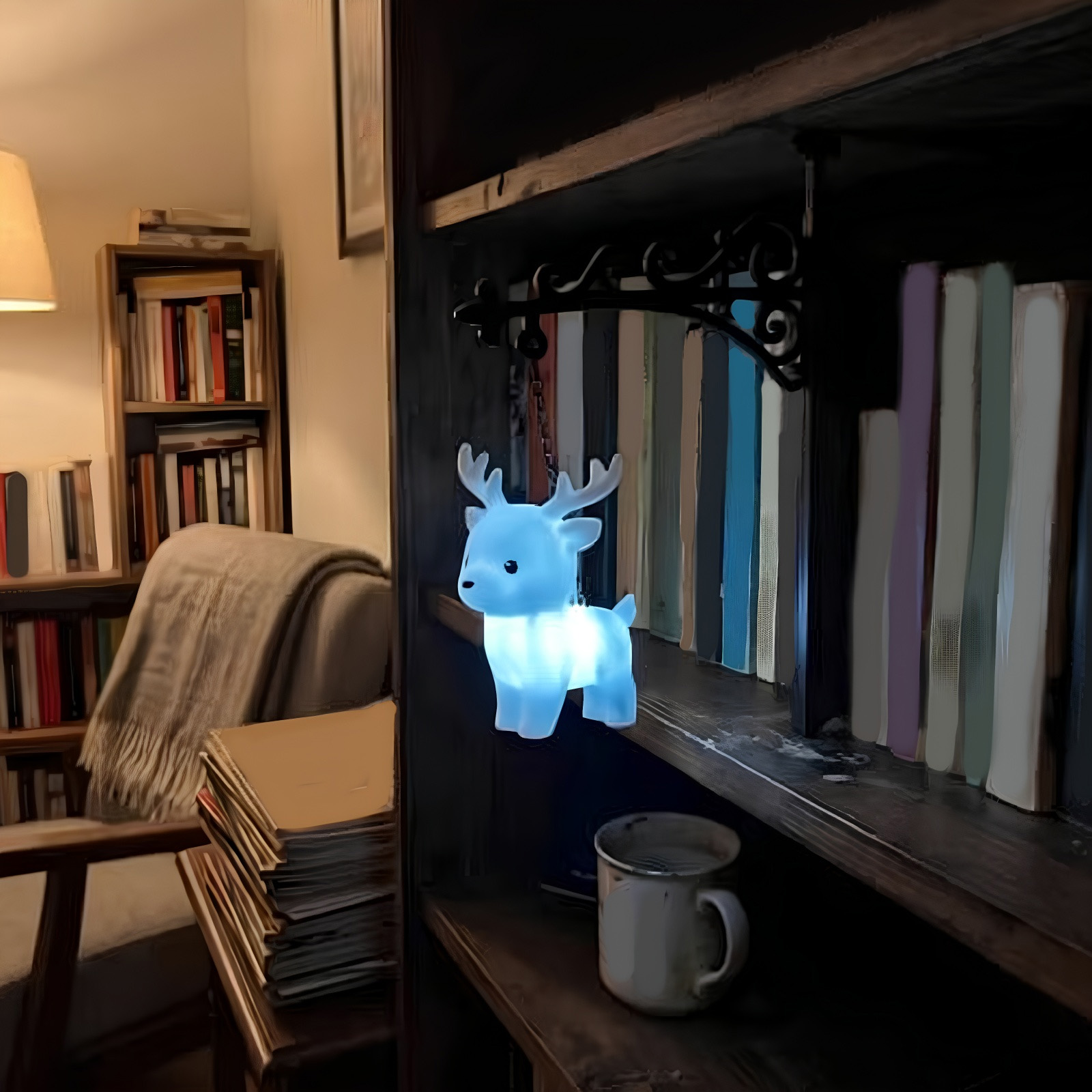 Mensola Sospesa Decorativa a F - Home Office And Library recensione e prezzo
