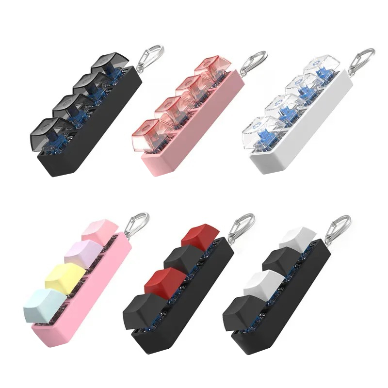 4 tasti pulsante dito giocatto - Home Office Keyboard recensione e prezzo