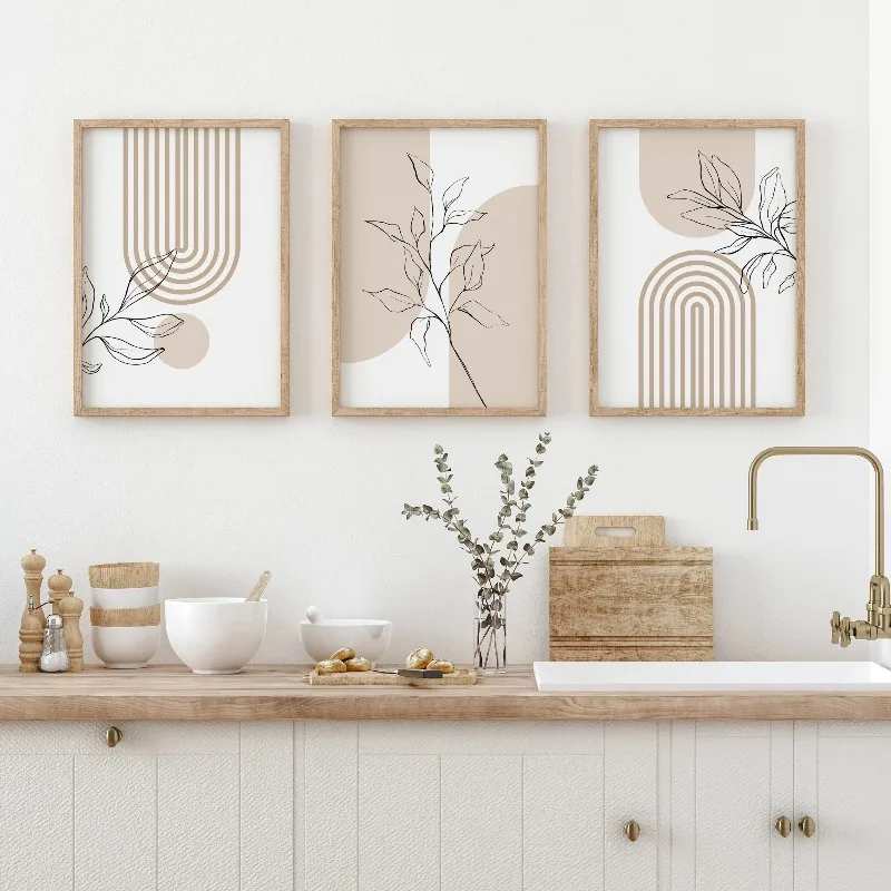 Stampa artistica da parete neu - Home Office Japandi recensione e prezzo