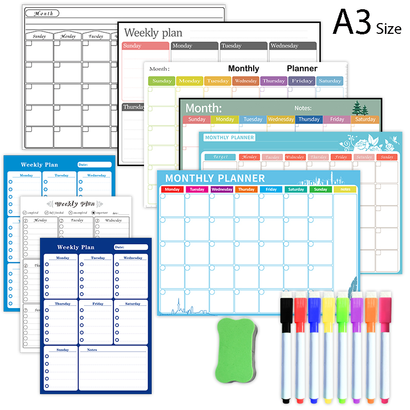 Calendario magnetico settimana - Magnetic Calendar Board recensione e prezzo