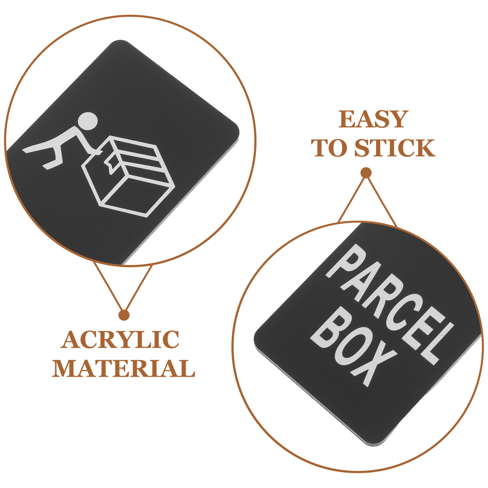 2 etichette adesive in acrilic - Home Office Box recensione e prezzo