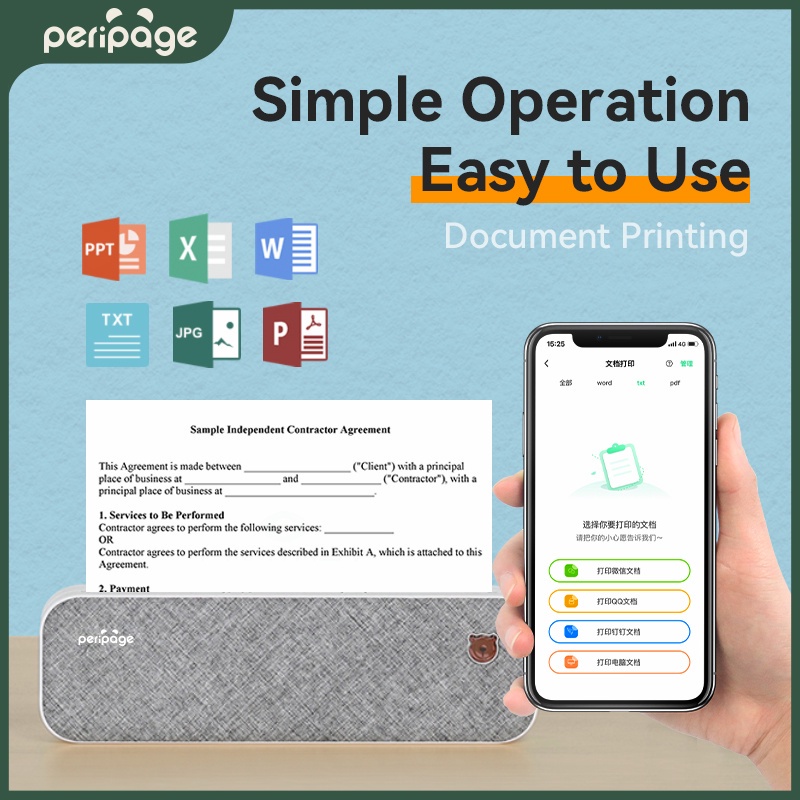 Peripage stampante portatile A - Laser Printer Home recensione e prezzo