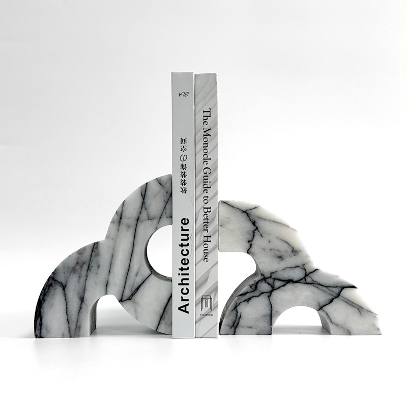 Fermalibri Moderni in Marmo, S - Home Office And Library recensione e prezzo