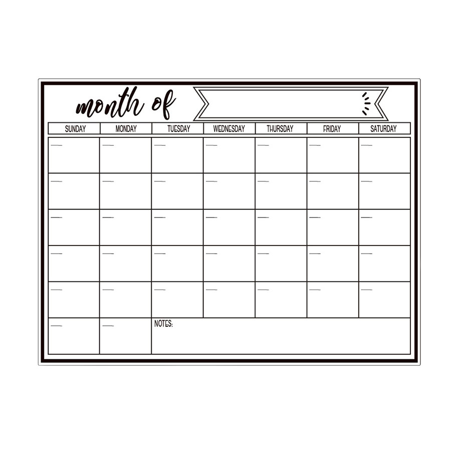 Adesivo magnetico per frigorif - Magnetic Calendar Board recensione e prezzo