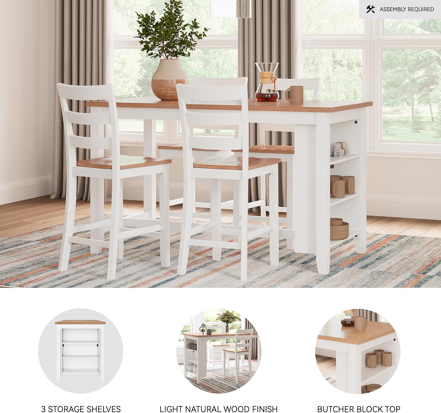 Tavolo da pranzo alto da 60 po - Home Office Yes Prep recensione e prezzo