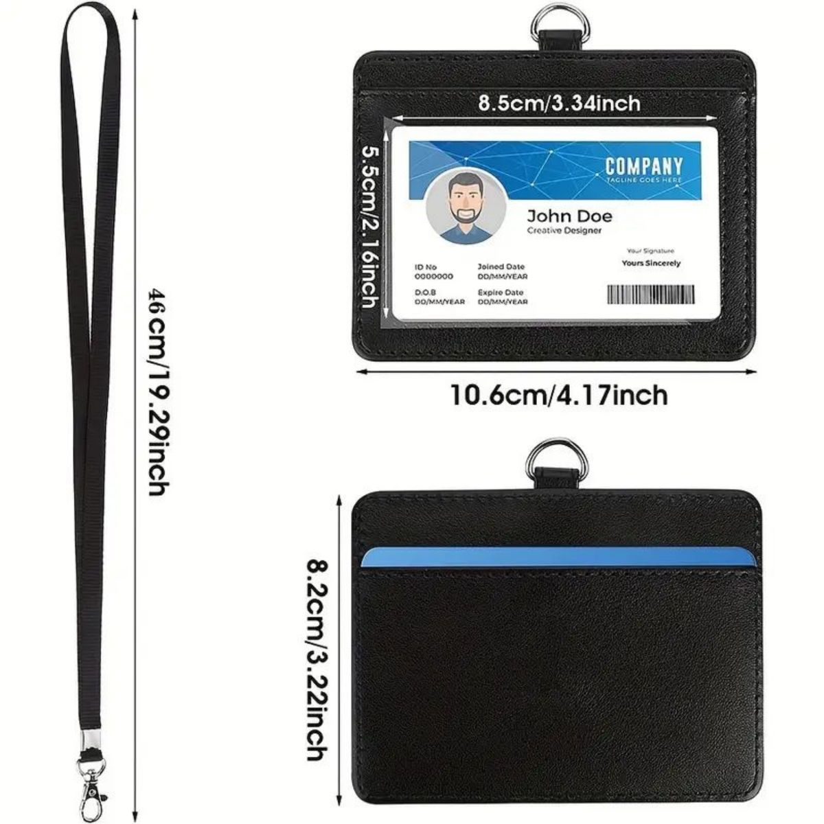 1 porta badge orizzontale con  - Home Office Login recensione e prezzo