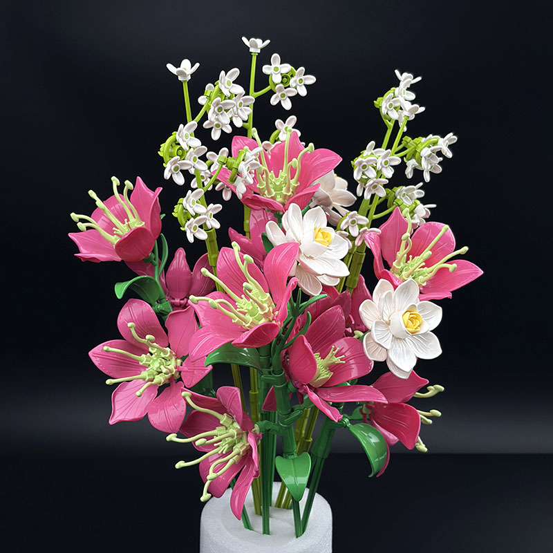 Bouquet di Fiori Viola a Blocc - Home Office Building recensione e prezzo