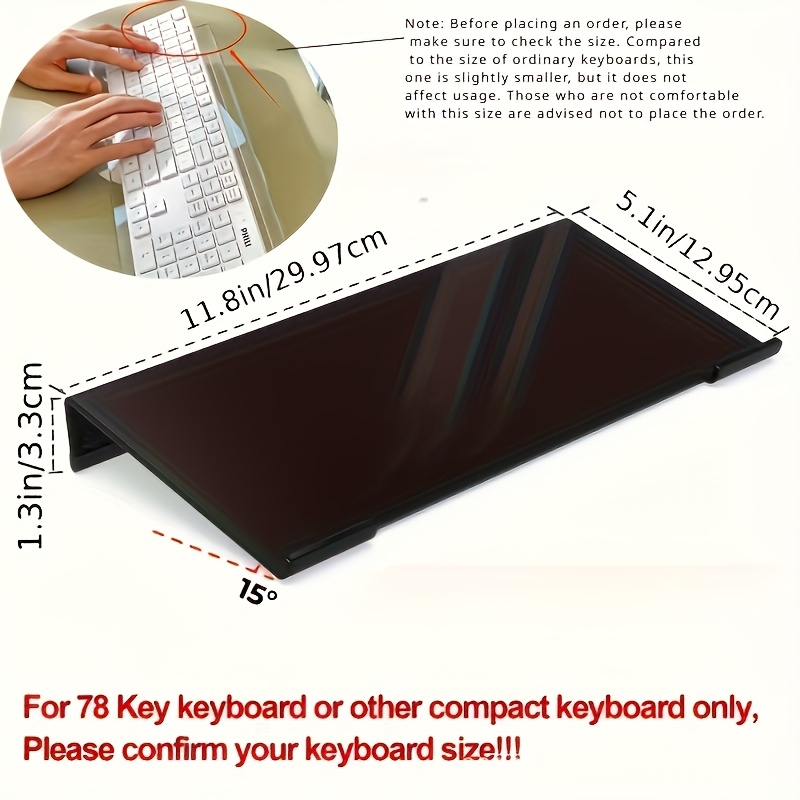 Supporto per tastiera in acril - Home Office Keyboard recensione e prezzo