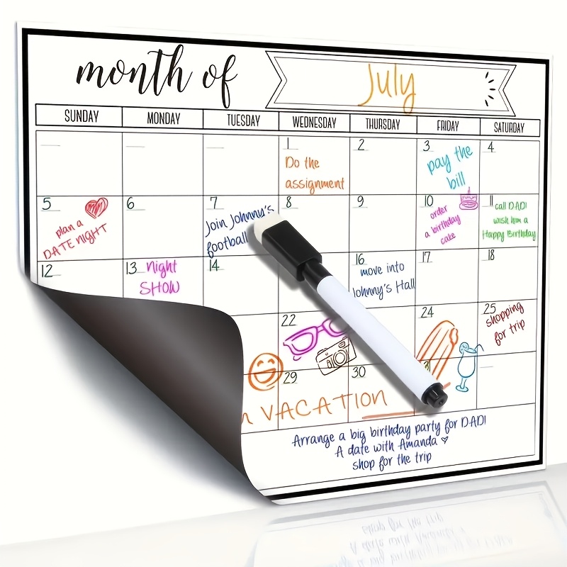 Set da 4 pezzi di magneti per  - Magnetic Calendar Board recensione e prezzo