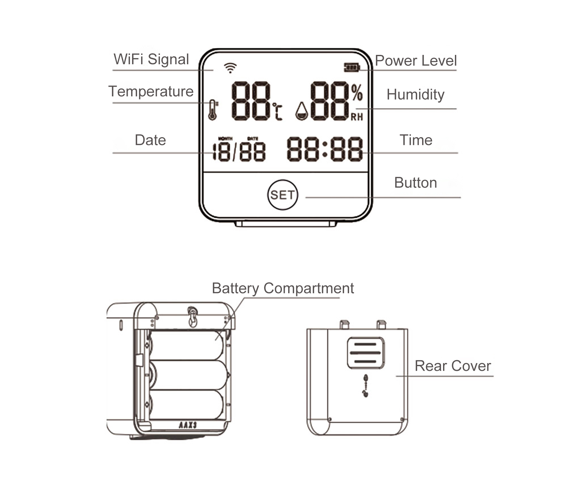 Sensore di temperatura e umidi - Home Office Amazon recensione e prezzo