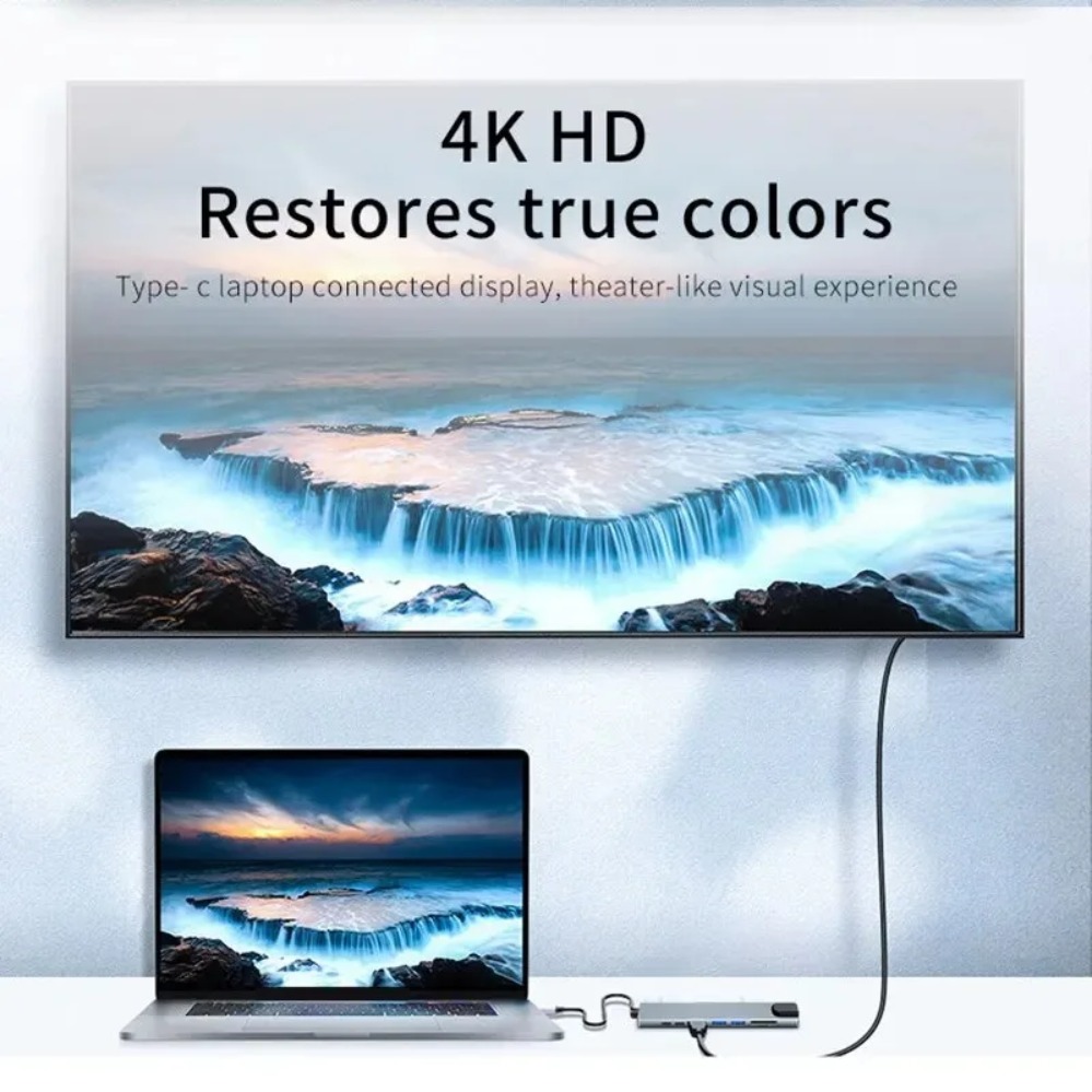 Hub USB C 8in1/2 7in1/2, Adatt - Home Office For Mac recensione e prezzo