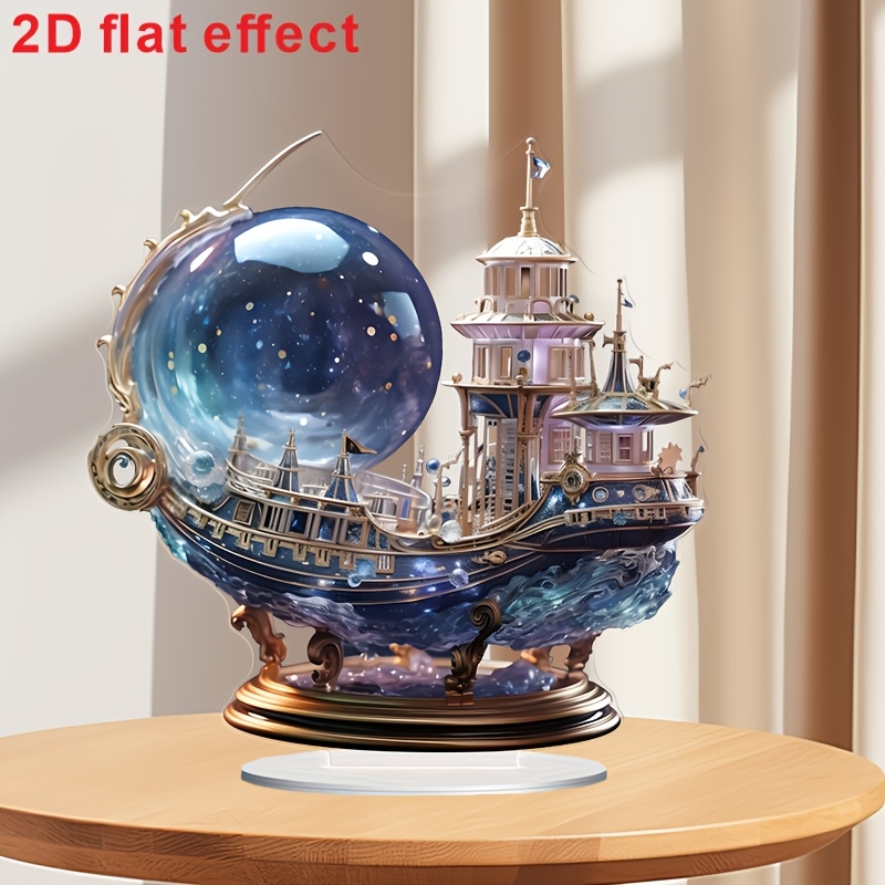 Figurina di nave in cristallo  - Home Office Building recensione e prezzo