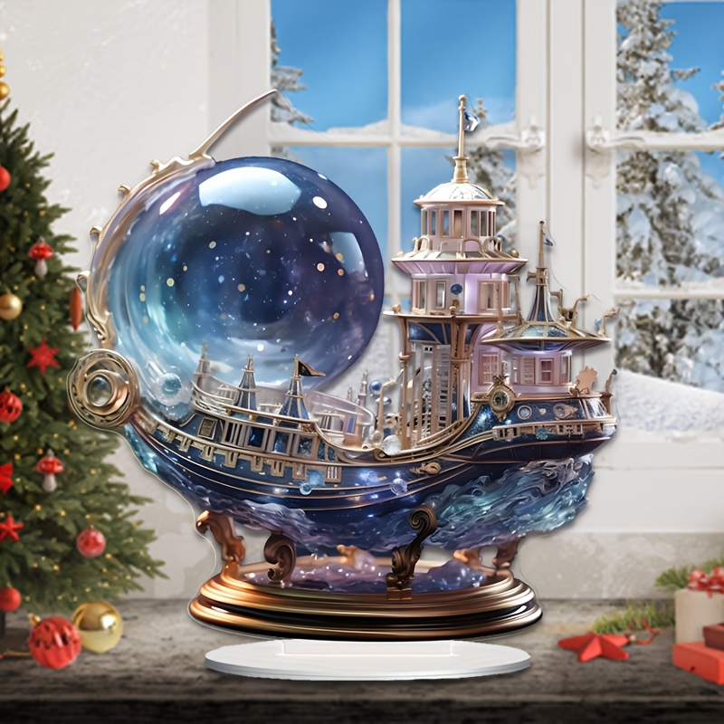 Figurina di nave in cristallo  - Home Office Building recensione e prezzo