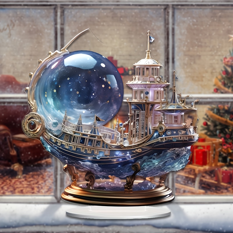 Figurina di nave in cristallo  - Home Office Building recensione e prezzo