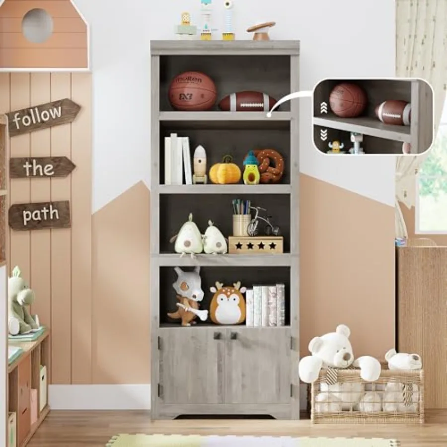Libreria a 5 ripiani per uffic - Home Office And Library recensione e prezzo